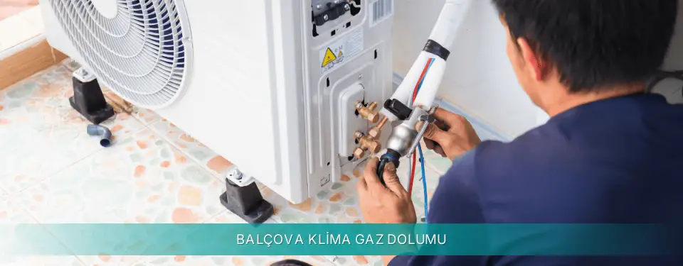 Balçova İlçemi Siemens Klima Gaz Dolumu
